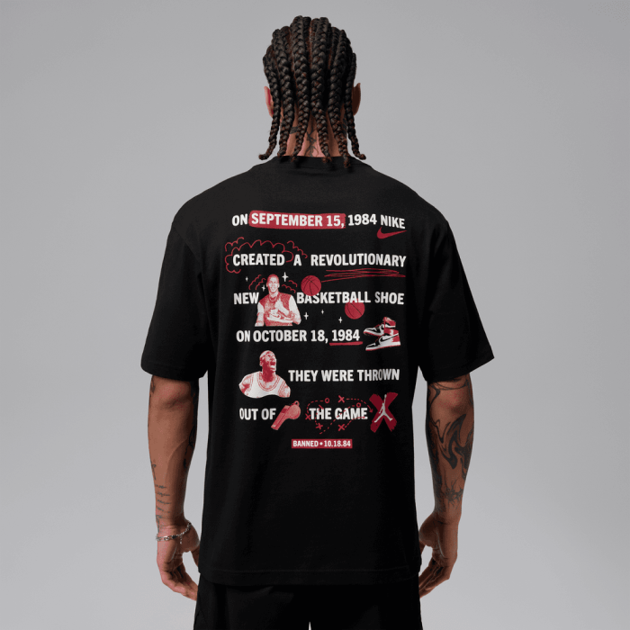 T-shirt Jordan Brooklyn Banned black