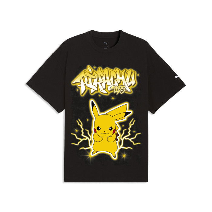 T-shirt Puma Hoops x Pokemon Pika black