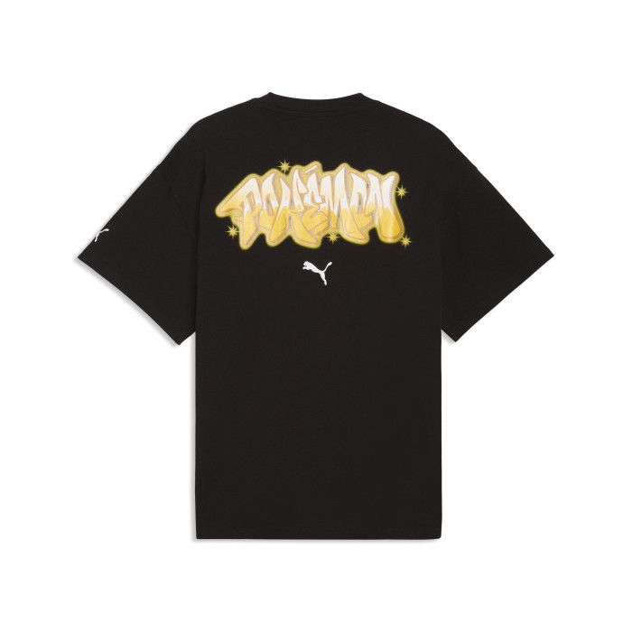 T-shirt Puma Hoops x Pokemon Pika black