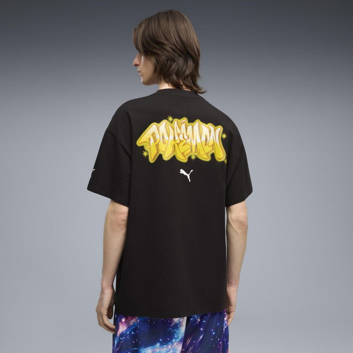 T-shirt Puma Hoops x Pokemon Pika black
