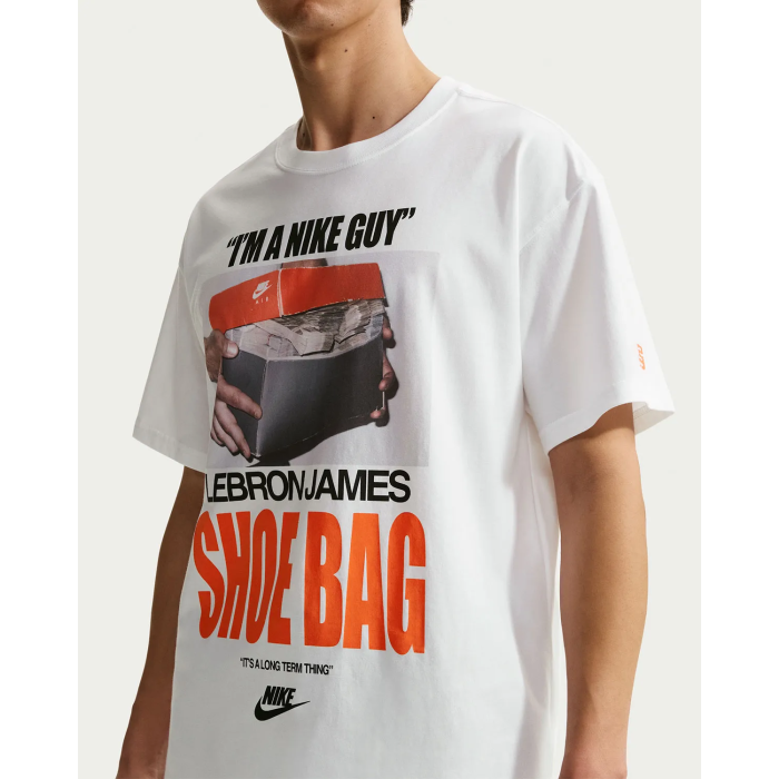 T-shirt Nike LeBron Shoe Bag white