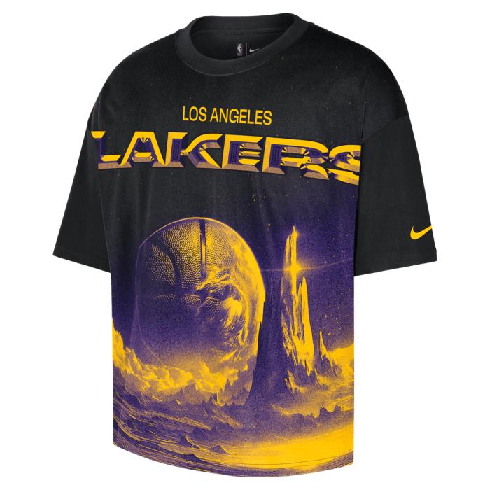 T-shirt Nike NBA Los Angeles Lakers Courtside black