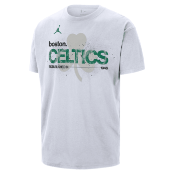 T-shirt Nike NBA Boston Celtics Courtside white