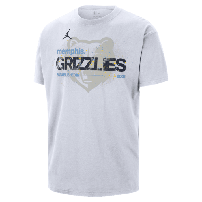 T-shirt Nike NBA Memphis Grizzlies Courtside white