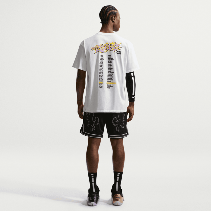 T-shirt Nike Le Bron For The Record white