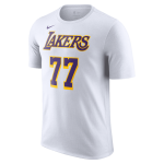 Color Blanc du produit T-shirt NBA Luka Dončić Los Angeles Lakers Nike...