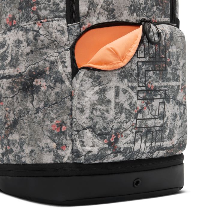 Sac Nike Elite Varsity Printed cream black