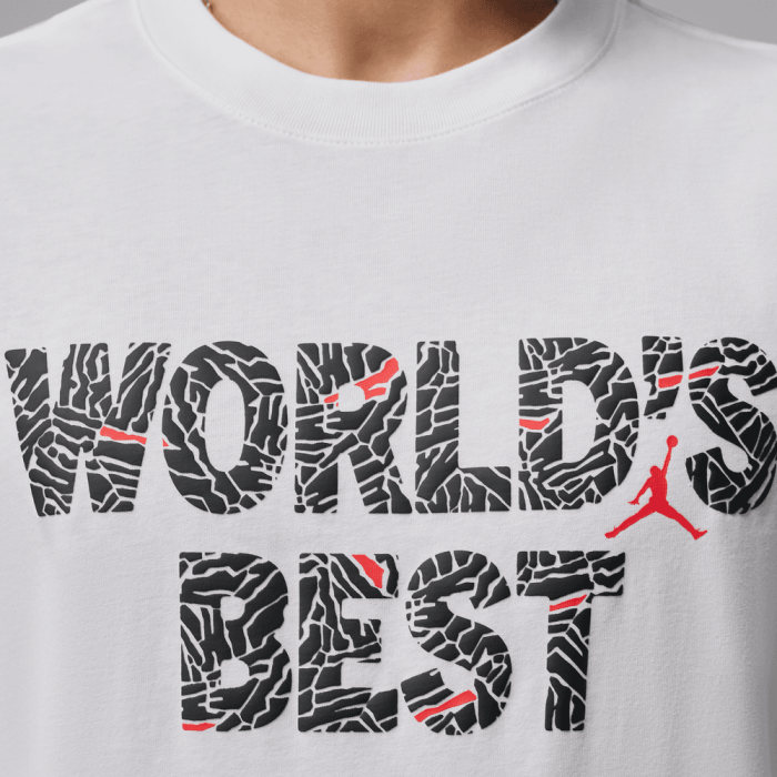 T-shirt Jordan Brooklyn's Best GFX Crew white
