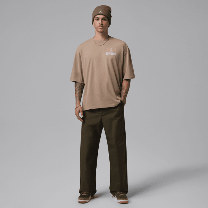 T-shirt Jordan Flight khaki