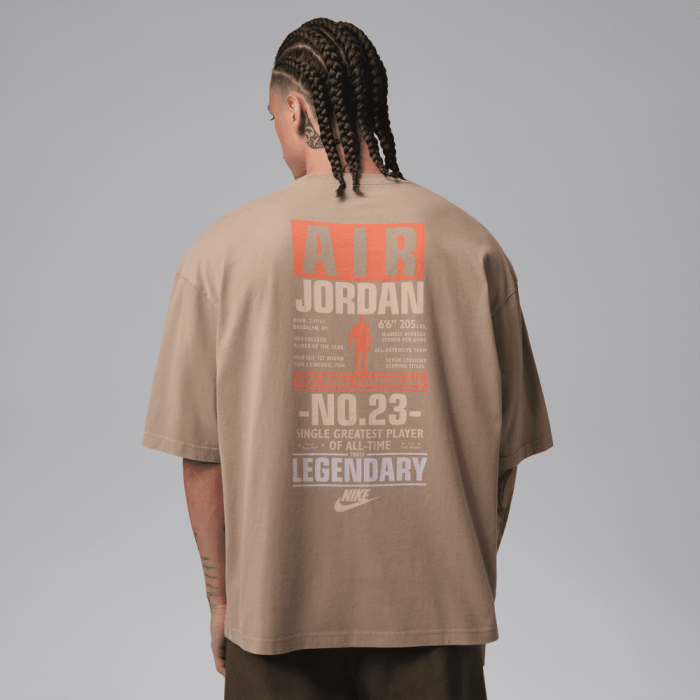 T-shirt Jordan Flight khaki