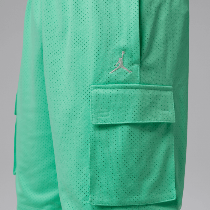 Short Jordan Brooklyn Cargo Mesh green glow/pale ivory