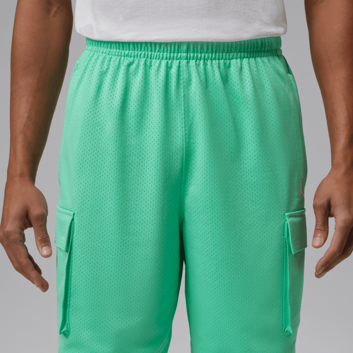 Short Jordan Brooklyn Cargo Mesh green glow/pale ivory