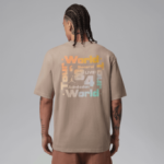 Color Beige / Brun du produit T-shirt Jordan Brooklyn World Tour khaki