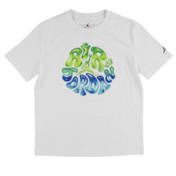 T-shirt Jordan JDB SPR Splash Bubble Enfant white
