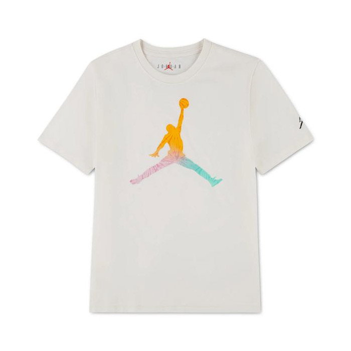 T-shirt Jordan JDB Tie Dye JM Enfant pale ivory