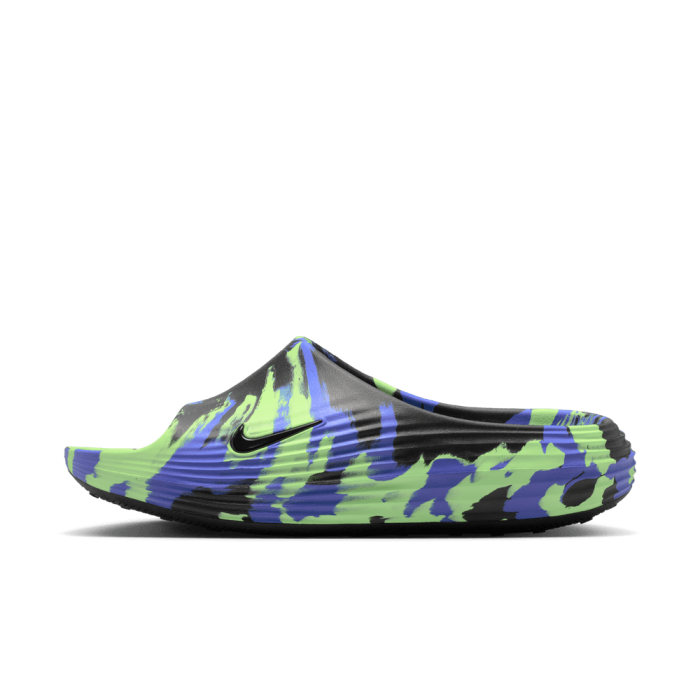 Claquettes Nike ReactX Rejuven8 SE black-lime blast-sapphire