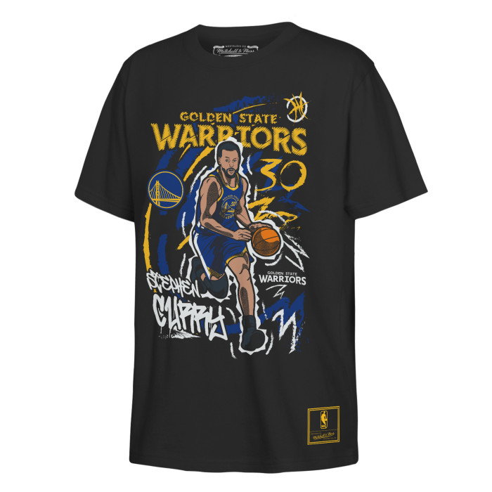 T-shirt Stephen Curry enfant Golden State Warriors Mitchell & Ness NBA