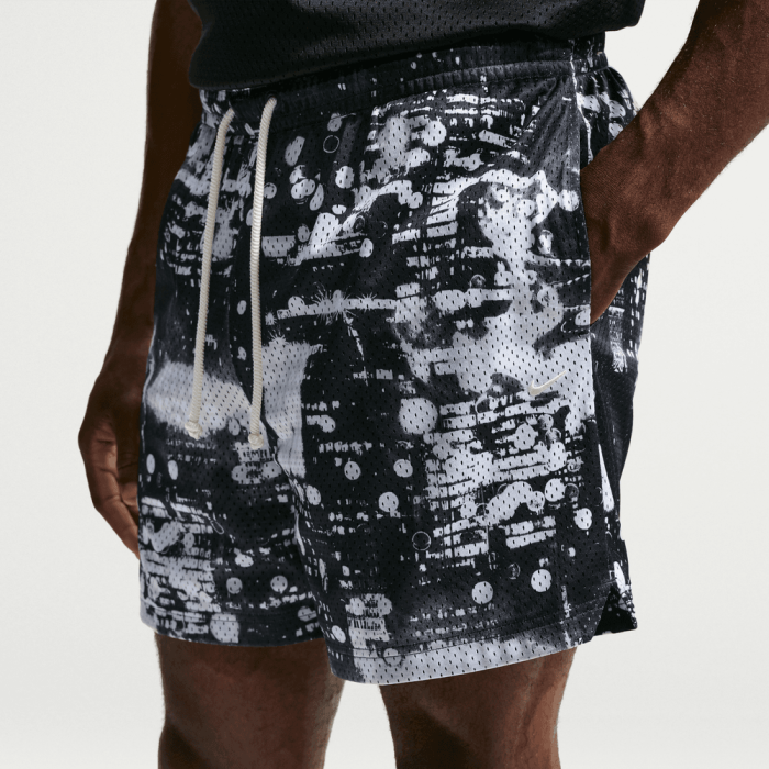 Short Nike Standard Issue Mesh 5" white/black/pale ivory