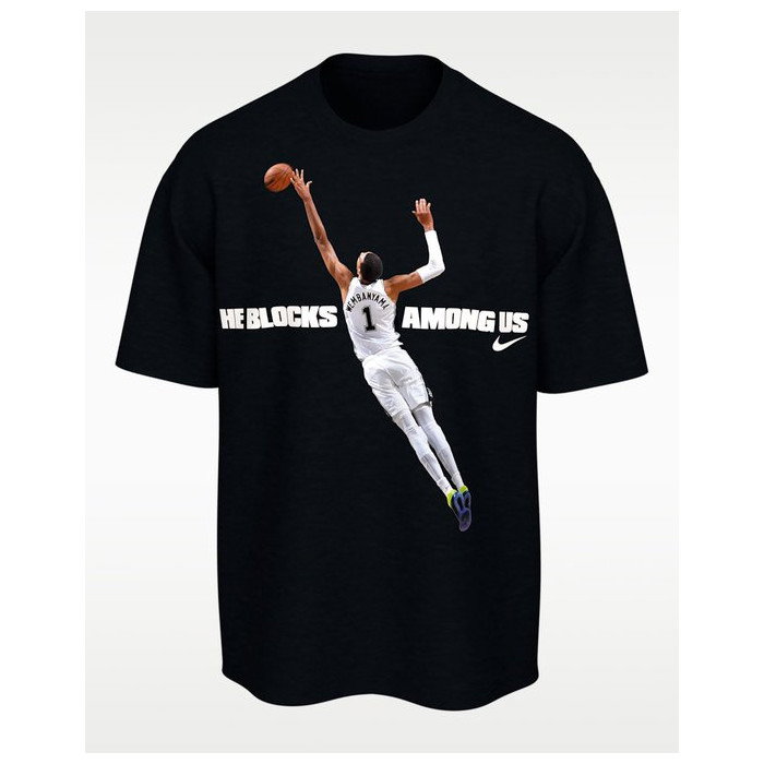 T-shirt NBA Victor Wembanyama DPOY Wemby Reactive