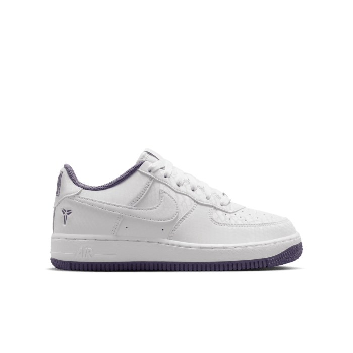 Nike Kobe x Air Force 1 Low Enfants GS summit white