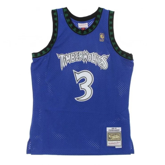 Maillot NBA Stephon Marbury Minnesota Timberwolves 1996 Mitchell & Ness