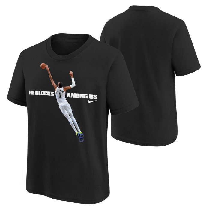 T-shirt NBA Victor Wembanyama DPOY Wemby Reactive