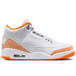 Color Blanc du produit Air Jordan 3 Retro WMNS Orange Citrus