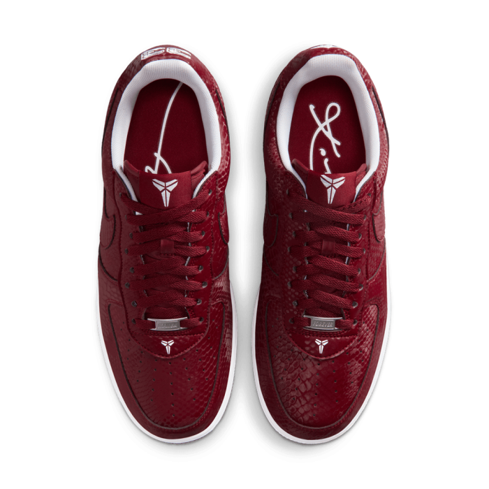 Nike Kobe Air Force 1 Low team red/white