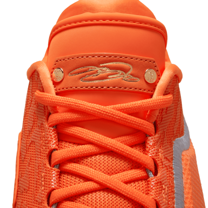 Nike Lebron 23 Shoe Bag safety orange/wolf grey-metallic gold