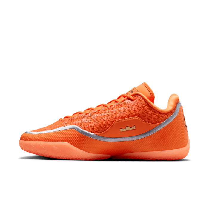 Nike Lebron 23 Shoe Bag safety orange/wolf grey-metallic gold