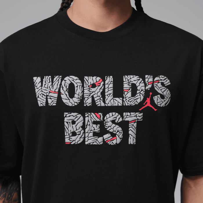 T-shirt Jordan Brooklyn World's Best EP black