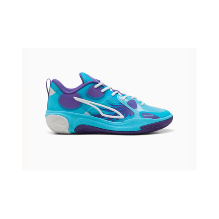 Puma MB World.01 Bright Aqua-Team Violet Enfants GS
