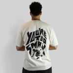 T-shirt b4b "Too Small" Beige 