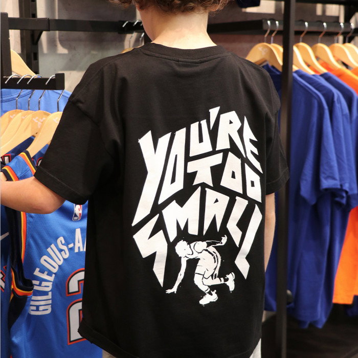 T-shirt b4b Enfant "Too Small" Black