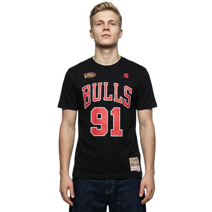 T-shirt NBA Dennis Rodman Chicago Bulls N&N Tee Mitchell & Ness