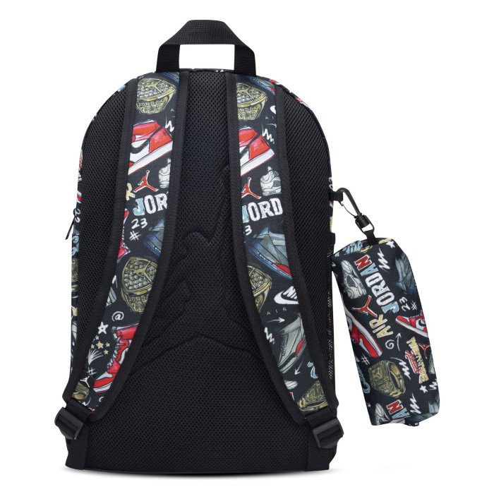 Sac à dos Jan Air Raid Backpack Black/gym Red