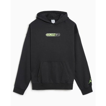 Sweat à capuche oversize Jordan Quai 54 2026 off noir-key lime