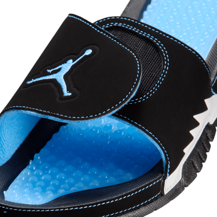 Claquettes Jordan Hydro 5 Retro black-university blue