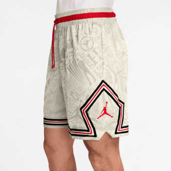Short Jordan Sport Diamond white/phantom/university red