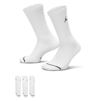 Pack de 3 paires de chaussettes Jordan Everyday white