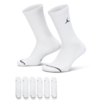 Color Blanc du produit Pack de 6 paires de chaussettes Jordan Everyday...