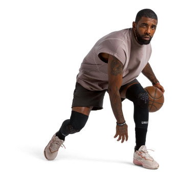 Genouillères McDavid x Kyrie Irving Hex Viz Knee Sleeve Pair Black/grey