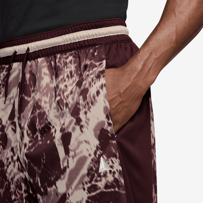 Short Nike Ja Marble burgundy crush