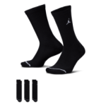 Color Noir du produit Pack de 3 paires de chaussettes Jordan Everyday...