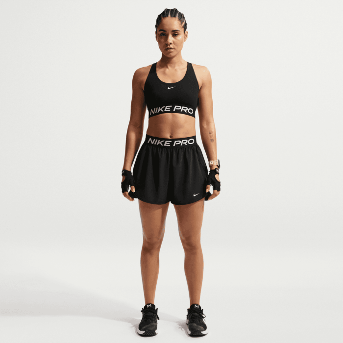 Short de Training pour femme Nike Pro black