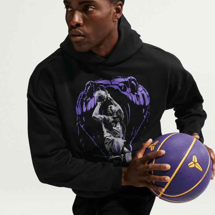 Sweat à capuche Nike Kobe Standard Issue black