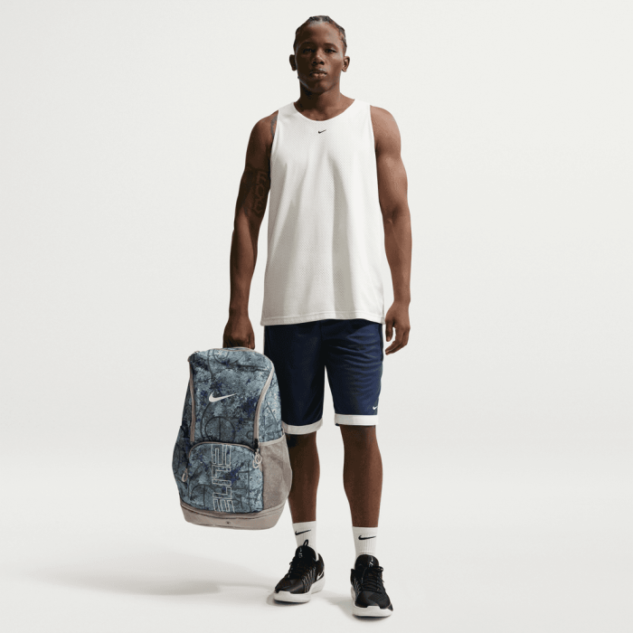Sac à dos Nike Elite Varsity white/college grey