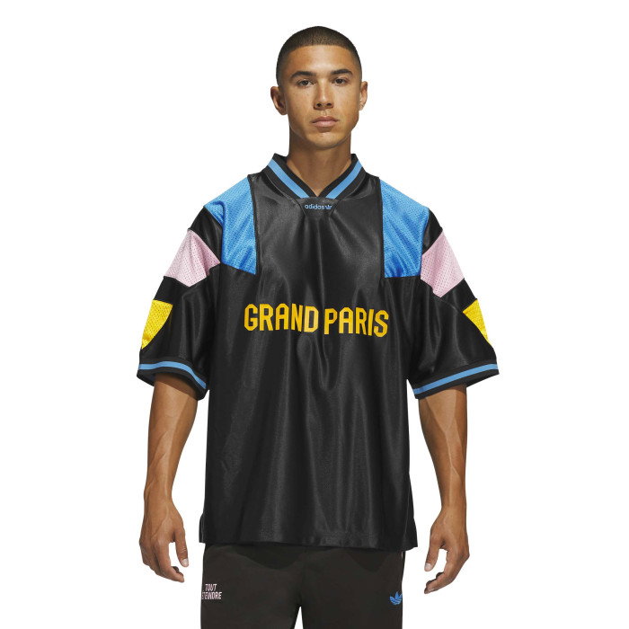 Maillot adidas Paris Basket Jersey Tee Black