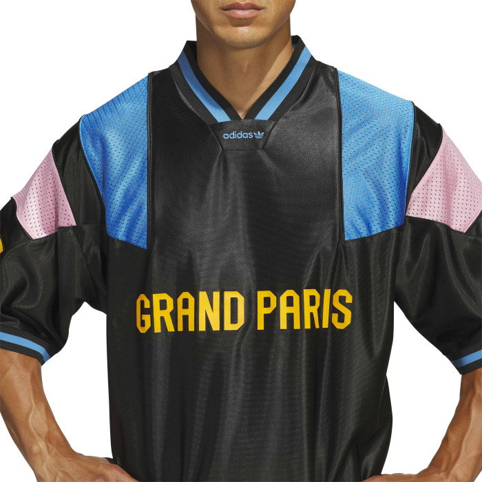 Maillot adidas Paris Basket Jersey Tee Black
