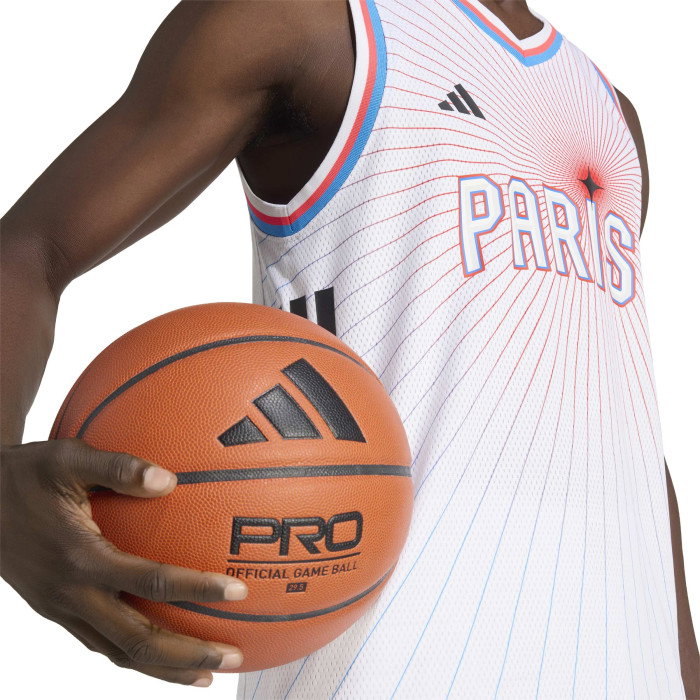 Maillot adidas Paris Basket Away White